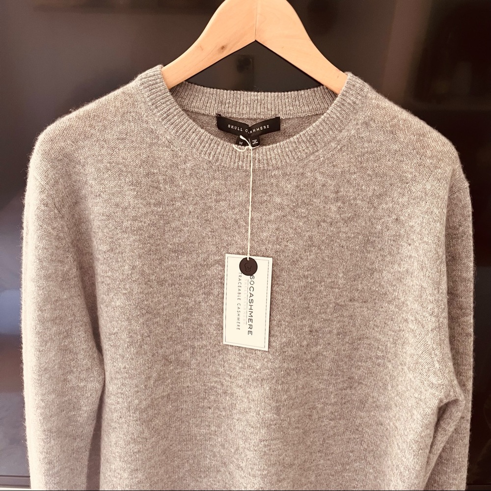 SKULL CASHMERE (360 CASHMERE) CREW NECK SWEATER